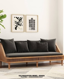 Sofa Bench Minimalis Modern Retro